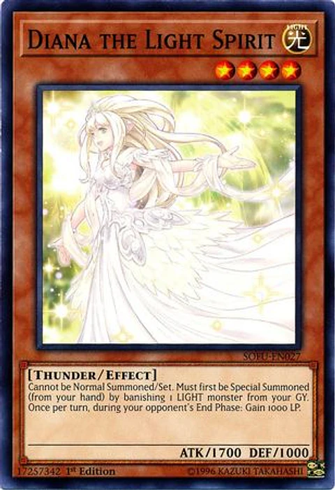 Diana the Light Spirit - SOFU-EN027 - Common