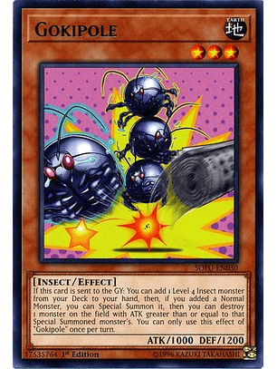 Gokipole - SOFU-EN030 - Rare 