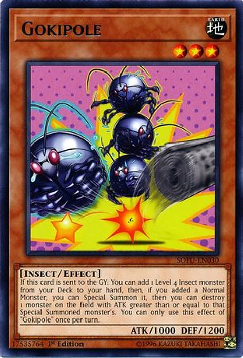 Gokipole - SOFU-EN030 - Rare 