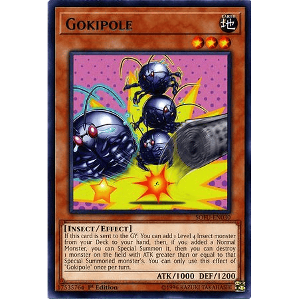 Gokipole - SOFU-EN030 - Rare 