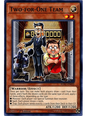 Two-for-One Team - SOFU-EN032 - Common