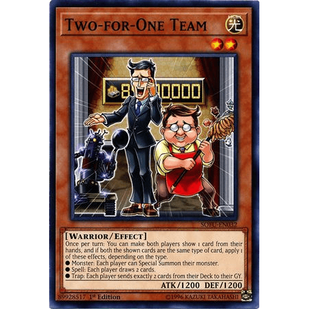 Two-for-One Team - SOFU-EN032 - Common