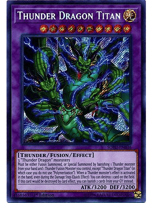 Thunder Dragon Titan - SOFU-EN036 - Secret Rare