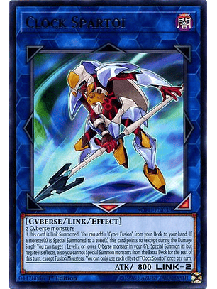 Clock Spartoi - SOFU-EN039 - Rare 