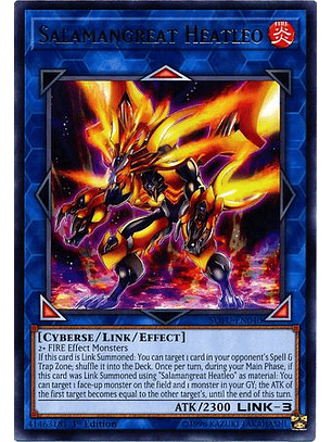 Salamangreat Heatleo - SOFU-EN040 - Rare 