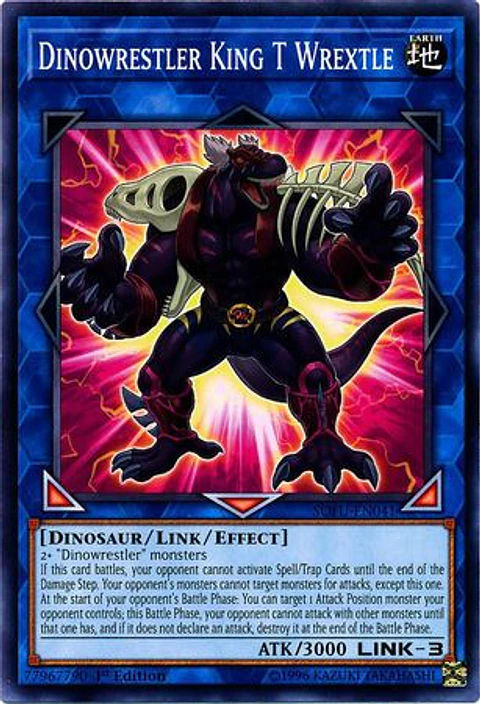 Dinowrestler King T Wrexle - SOFU-EN041 - Common 