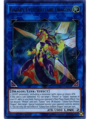 Galaxy-Eyes Solflare Dragon - SOFU-EN042 - Ultra Rare 