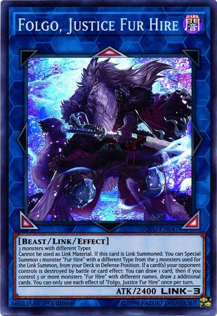 Folgo, Justice Fur Hire - SOFU-EN047 - Super Rare  1