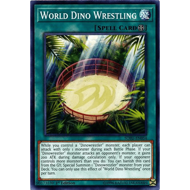 World Dino Wrestling - SOFU-EN054 - Common