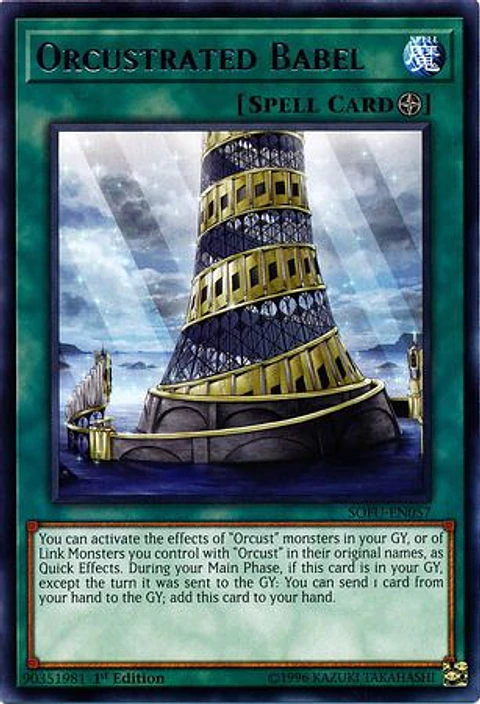 Orcustrated Babel - SOFU-EN057 - Rare