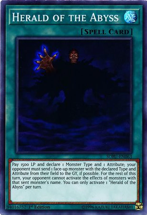 Herald of the Abyss - SOFU-EN063 - Super Rare