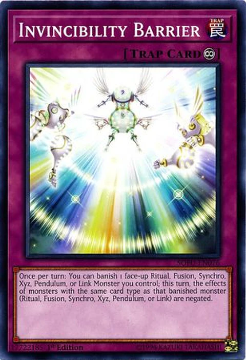 Invincibility Barrier - SOFU-EN076 - Common