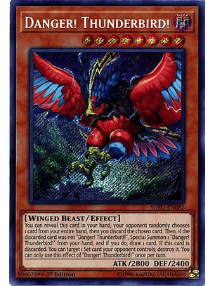 Danger! Thunderbird! - SOFU-EN082 - Secret Rare