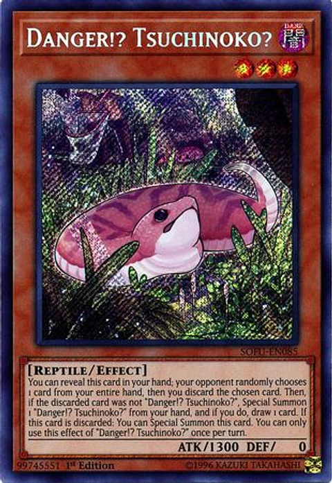Danger!? Tsuchinoko? - SOFU-EN085 - Secret Rare 