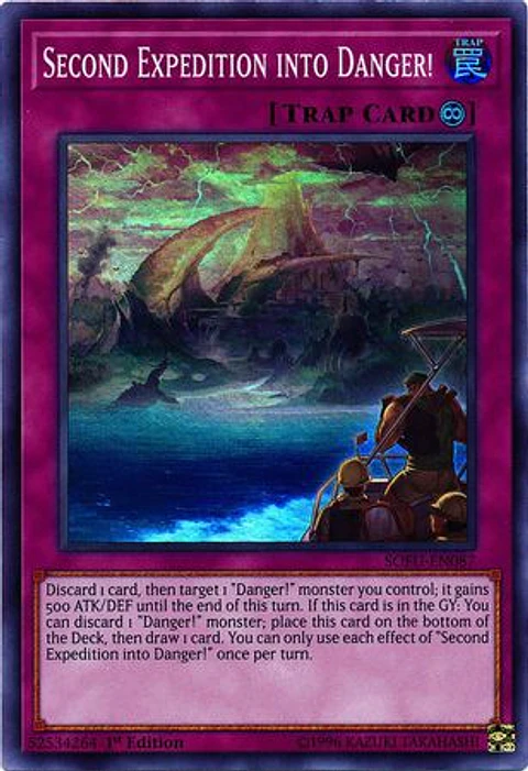 Second Expedition into Danger! - SOFU-EN087 - Super Rare