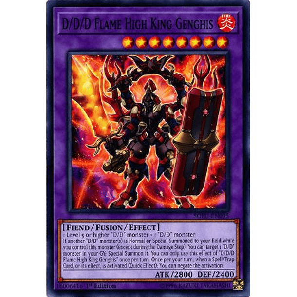 D/D/D Flame High King Genghis - SOFU-EN095 - Common