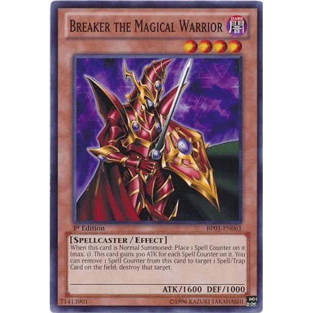 Breaker the Magical Warrior - BP01-EN061 - Common