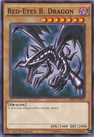 Red-Eyes B. Dragon - MIL1-EN027 - Common 1