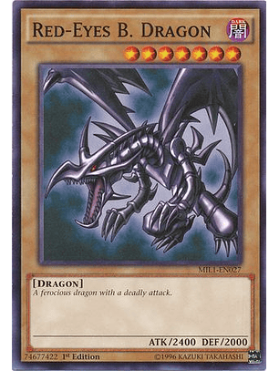 Red-Eyes B. Dragon - MIL1-EN027 - Common