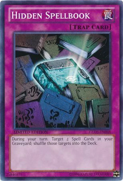 Hidden Spellbook - GLD5-EN048 - Common (esquina maltratada)