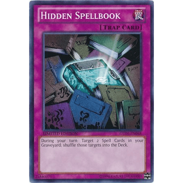 Hidden Spellbook - GLD5-EN048 - Common (esquina maltratada)