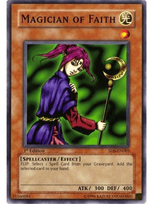 Magician of Faith - SD6-EN005 - Common