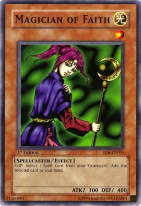 Magician of Faith - SD6-EN005 - Common