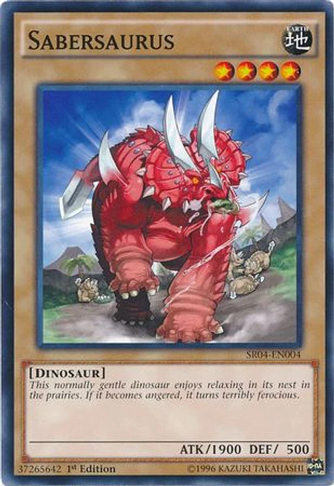 Sabersaurus - SR04-EN004 - Common 
