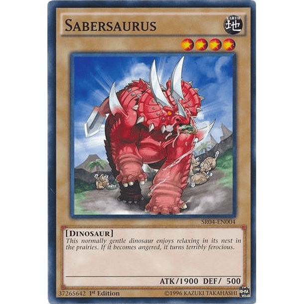 Sabersaurus - SR04-EN004 - Common 