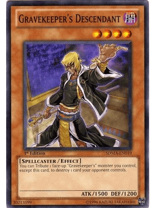 Gravekeeper's Descendant - SDMA-EN019 - Common