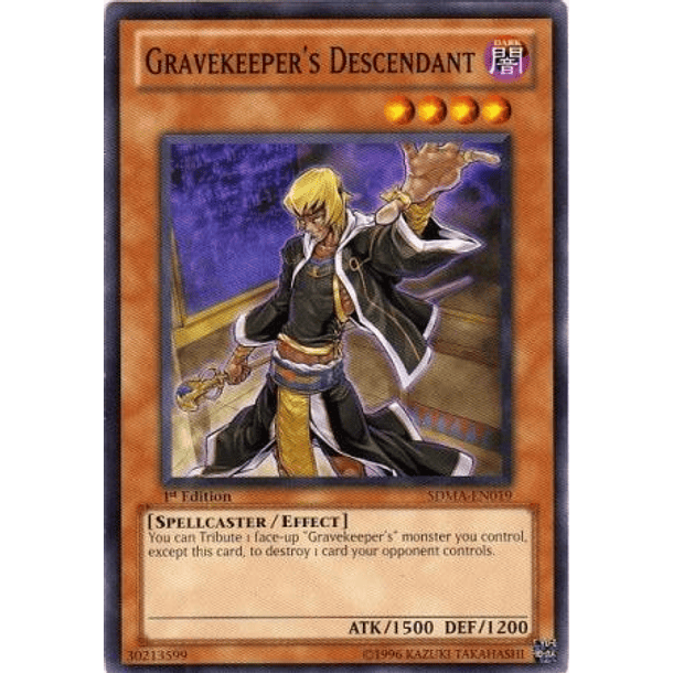 Gravekeeper's Descendant - SDMA-EN019 - Common