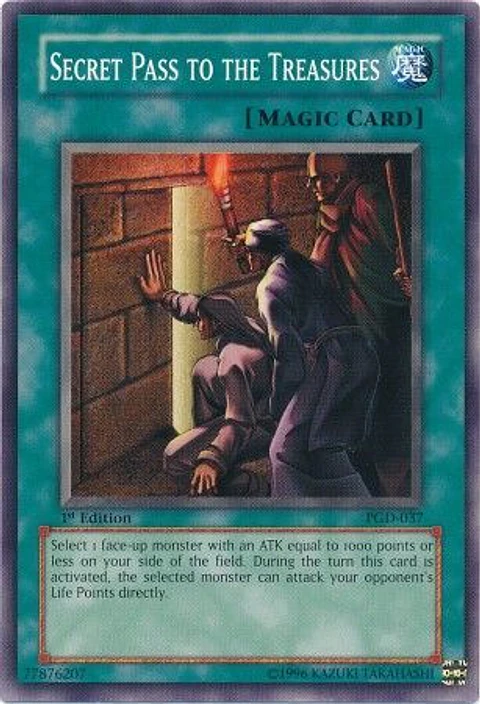 Secret Pass To The Treasures - PGD-037 - Common