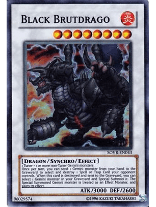 Black Brutdrago - SOVR-EN043 - Super Rare