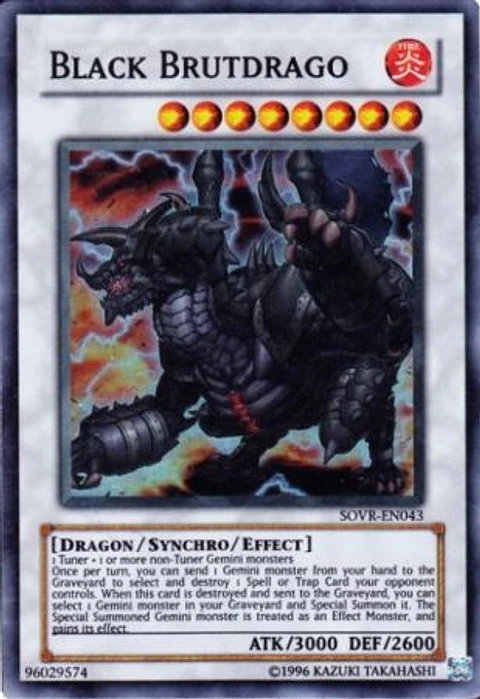 Black Brutdrago - SOVR-EN043 - Super Rare