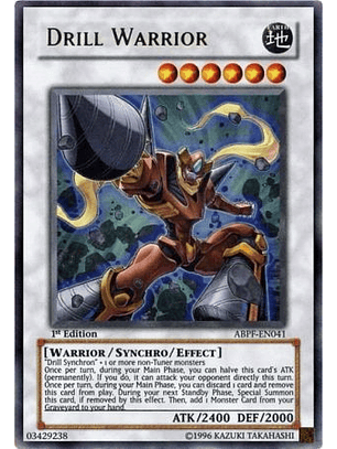 Drill Warrior - ABPF-EN041 - Ultra Rare