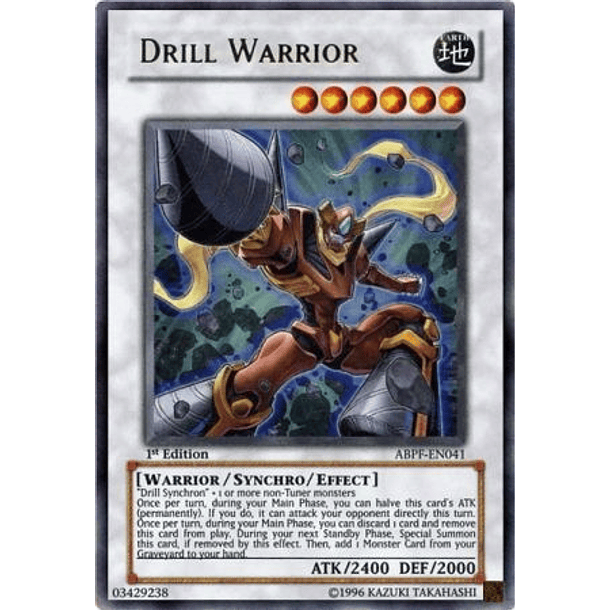 Drill Warrior - ABPF-EN041 - Ultra Rare