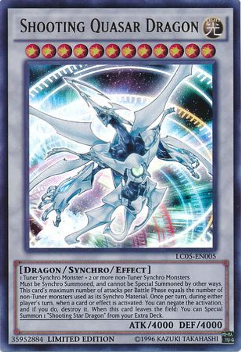 Shooting Quasar Dragon - LC05-EN005 - Ultra Rare Limited Edition 