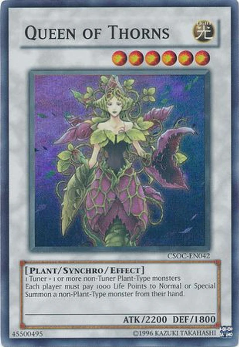 Queen of Thorns - CSOC-EN042 - Super Rare