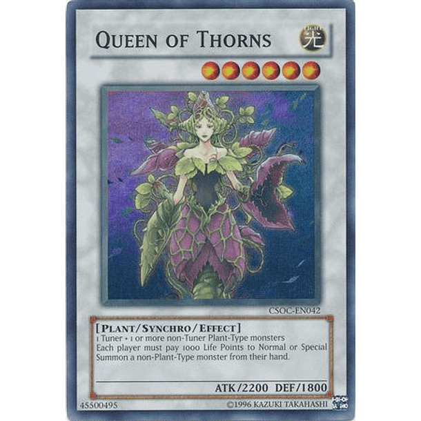 Queen of Thorns - CSOC-EN042 - Super Rare