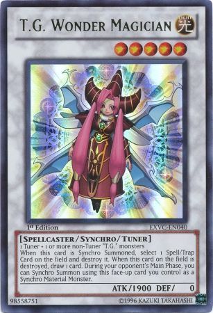 T.G. Wonder Magician - EXVC-EN040 - Ultra Rare  1