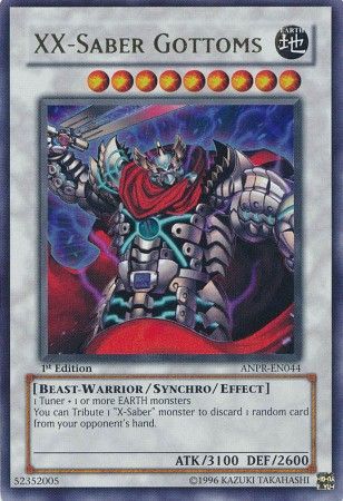 XX-Saber Gottoms - ANPR-EN044 - Ultra Rare  1