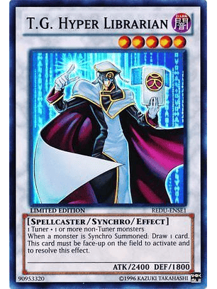 T.G. Hyper Librarian - REDU-ENSE1 - Super Rare