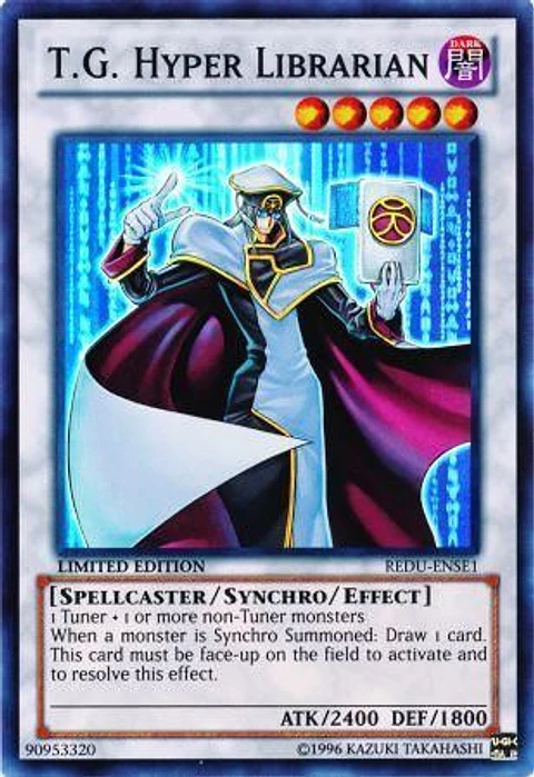 T.G. Hyper Librarian - REDU-ENSE1 - Super Rare