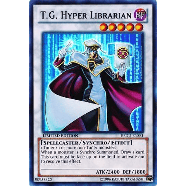 T.G. Hyper Librarian - REDU-ENSE1 - Super Rare