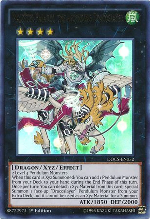 Majester Paladin, the Ascending Dracoslayer - DOCS-EN052 - Ultra Rare (español)