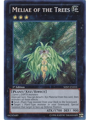 Meliae of the Trees - SHSP-EN055 - Secret Rare (español)