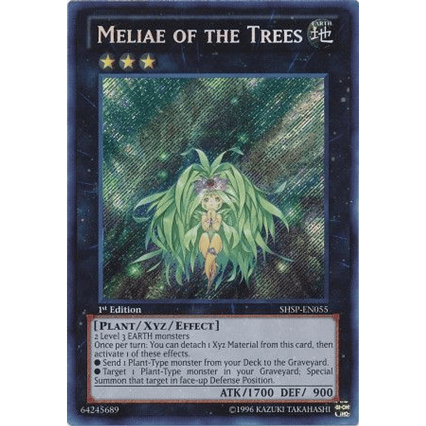 Meliae of the Trees - SHSP-EN055 - Secret Rare (español)