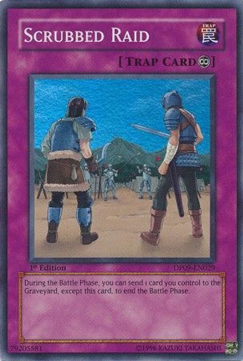 Scrubbed Raid - DP09-EN029 - Super Rare