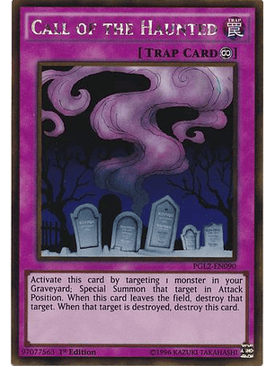 Call of the Haunted - PGL2-EN090 - Gold Rare