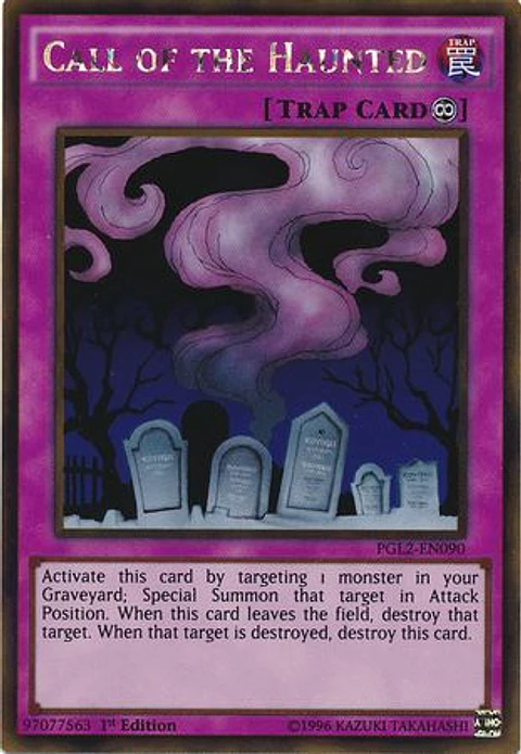 Call of the Haunted - PGL2-EN090 - Gold Rare